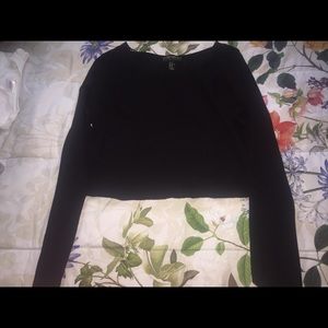Long Sleeve Crop Top